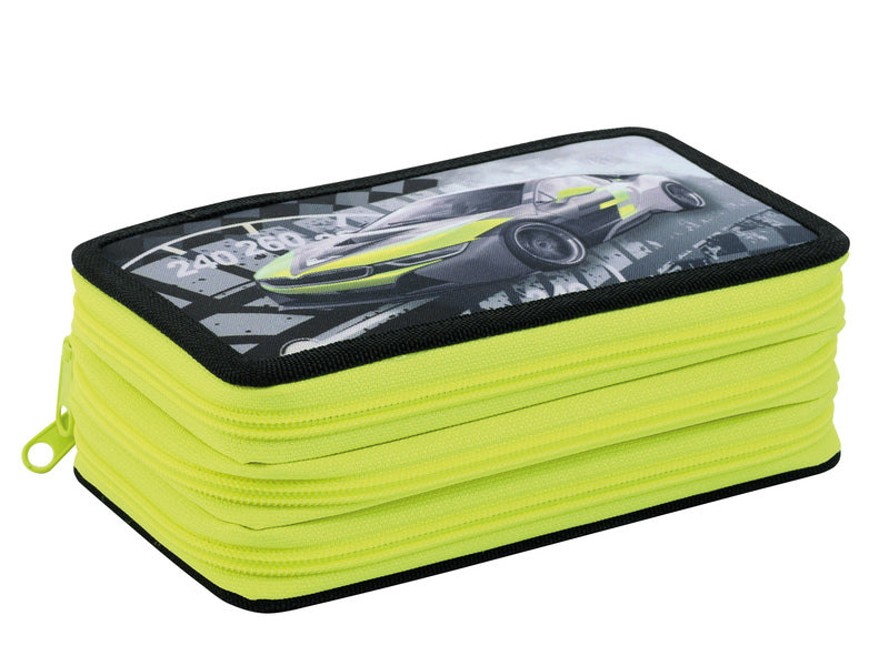 Eberhard faber ef-577571 filled case race car 36-piece 3 layers