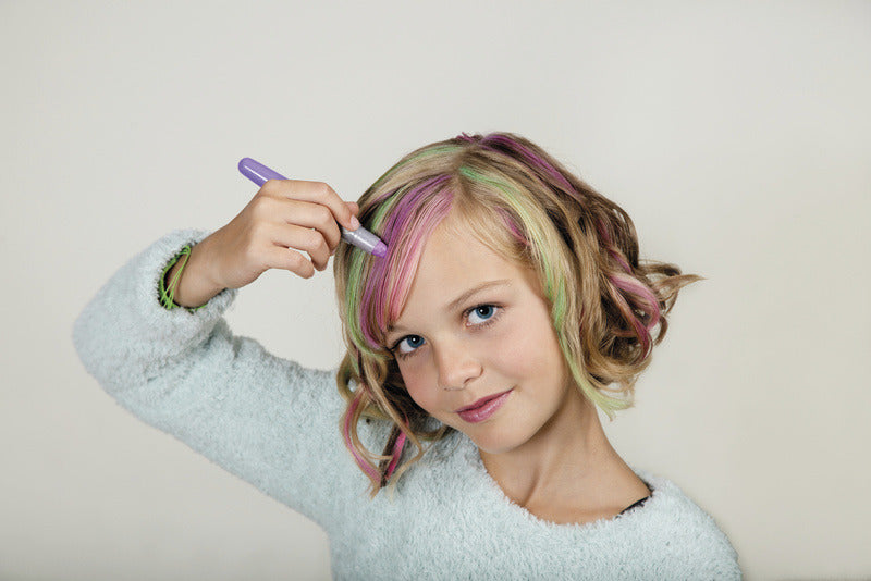 Eberhard faber ef-579202 hair chalk 3 pieces pink, purple, turquoise