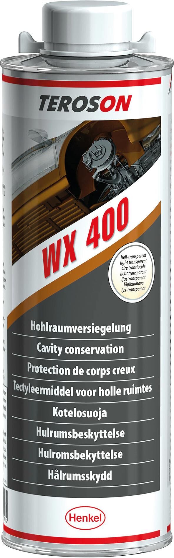 Teroson hulrumsforsegling terotex wx 400 terotex-hv-400 light 1 lt dosis