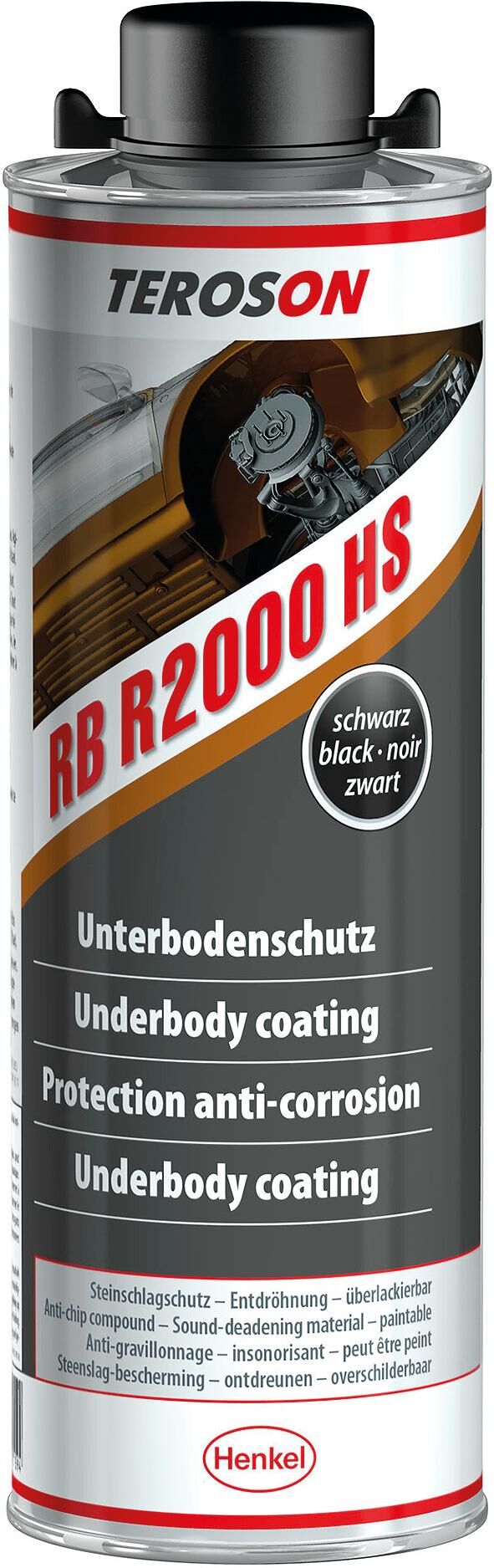 Teroson underbody protection rb r2000 hs ubs rb r2000 hs 1 l