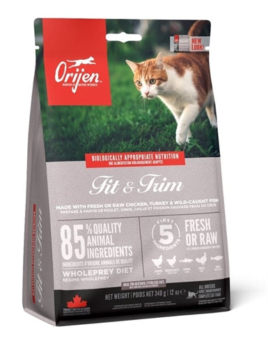 Orijen ganze Beute -Fit -Trim -Katze