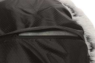 Trixie Dog Basket Harvey Round White-Black