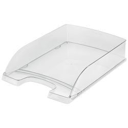 Поставка за писма Leitz Plus A4 прозрачна пластмаса