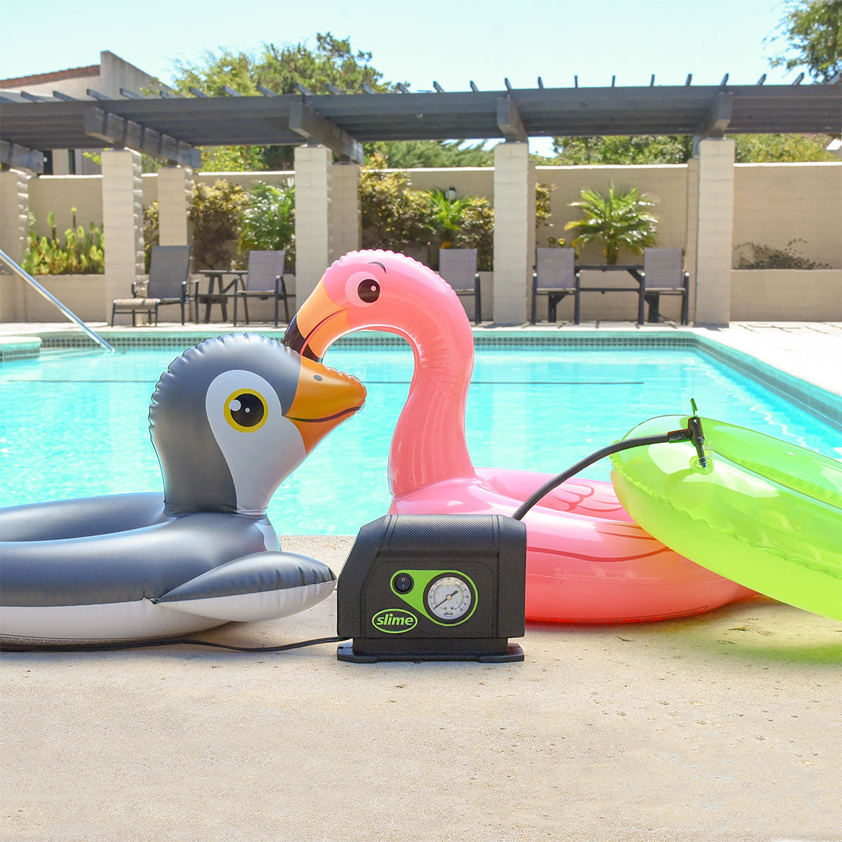 Slime 12v bandenpomp compressor