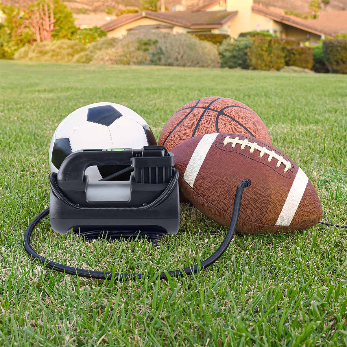 Slime expert heavy-duty 12v digitale bandenpomp compressor