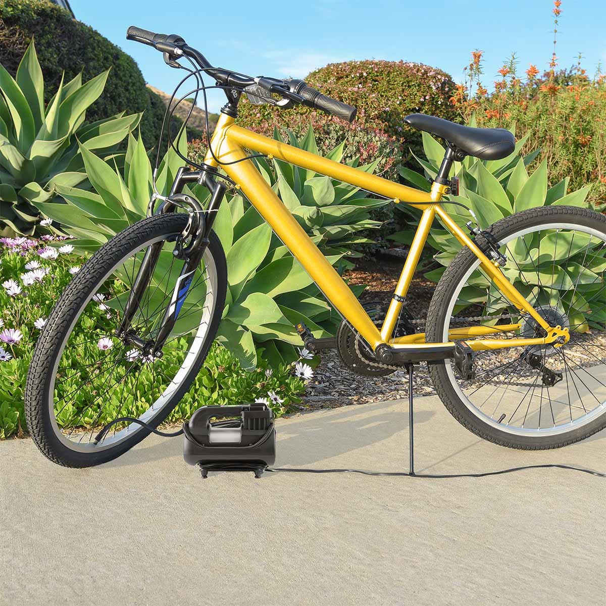 Slime expert heavy-duty 12v digitale bandenpomp compressor