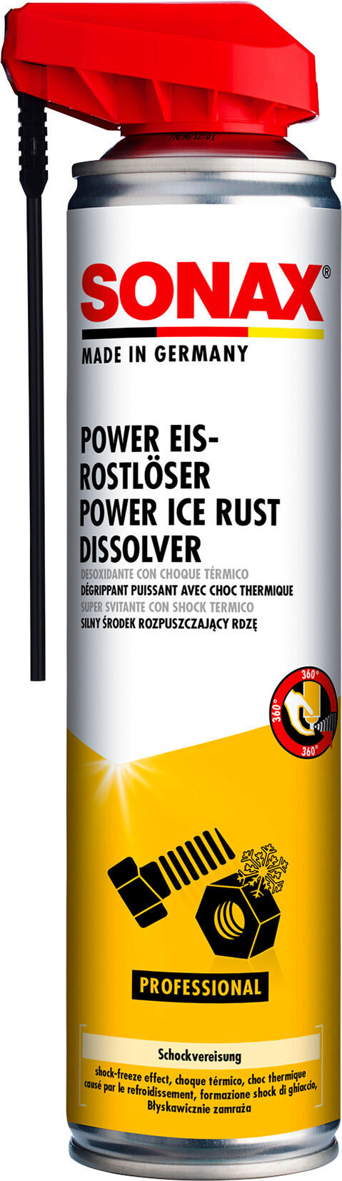 Sonax rust remover powereis power ice cream scoop 400ml