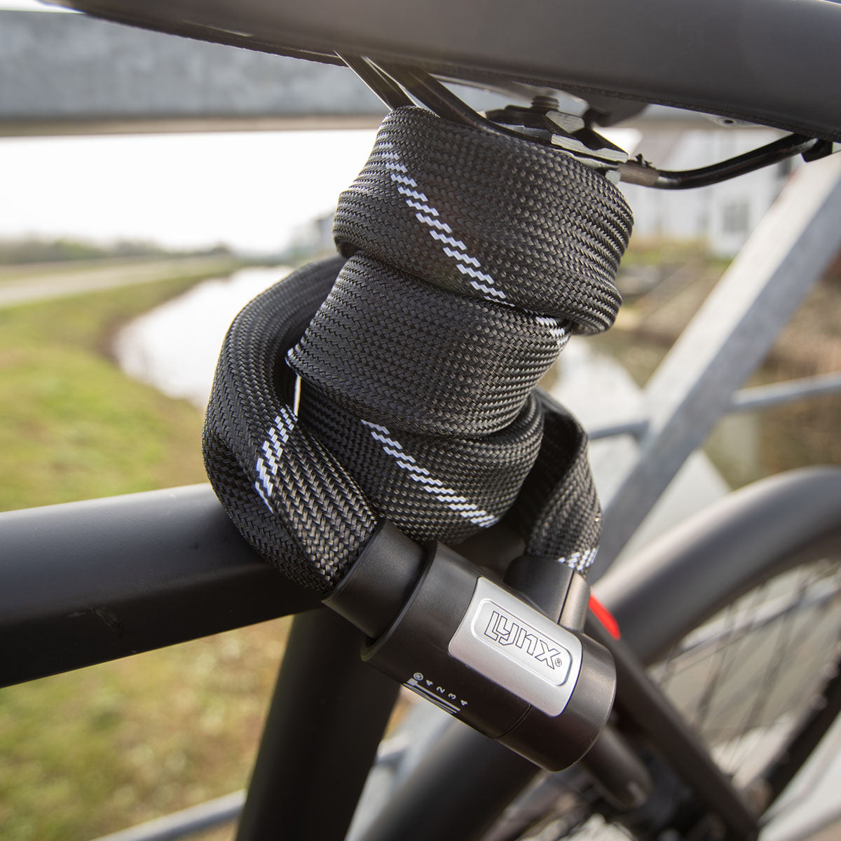 Lynx Lock Lock 8.3 x 180 cm Art2* Luxury Hoes Stelix Bakfiets
