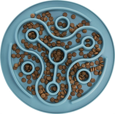 Trixie -Fütterungsmatte langsame tpe blau