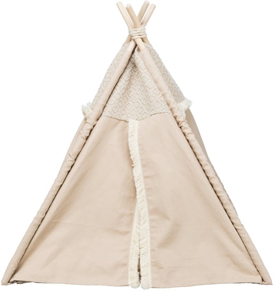 Trixie Kattenmand tipi boho bézs