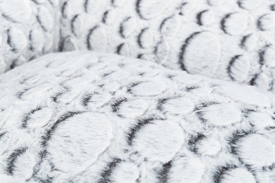 Trixie Dog Basket Mila Hushy Plush White Gray