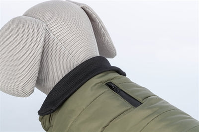 Trixie Dog coat arlay dark green