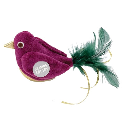 Happy pet gemstone forest vibrating bird