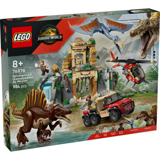 Lego Jurassic World 76976 Spinosaurus and Quetzalcoatlus Air Mission