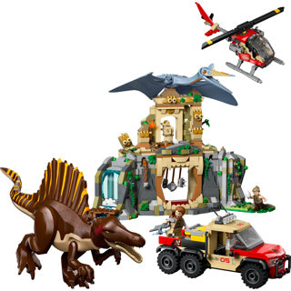 Lego Jurassic World 76976 Spinosaurus and Quetzalcoatlus Air Mission