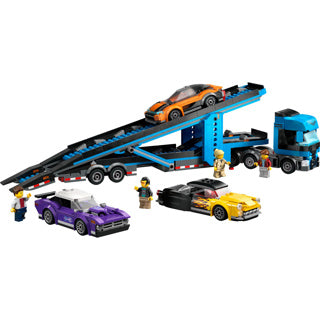 Lego City 60408 Veicolo di trasporto con auto sportive