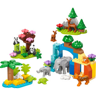 Lego Duplo Town 10446 3-in-1 Famiglie di Wild Dieren