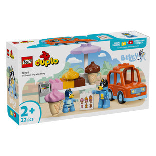 Lego duplo 10458 getting an ice cream with bluey