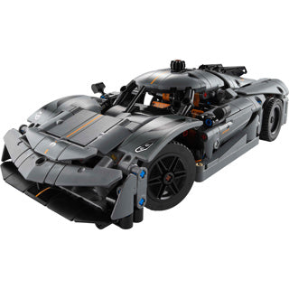 Lego Technic 42173 Koenigsegg Jesko Absolut Hypercar grigia