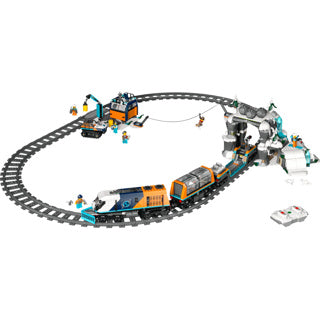 LEGO 60470 City Trains Research Train nel Polo Nord
