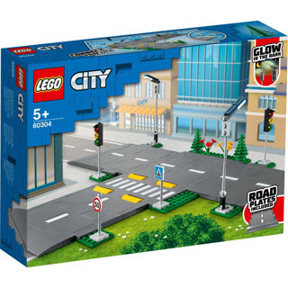 Lego city town 60304 road plates