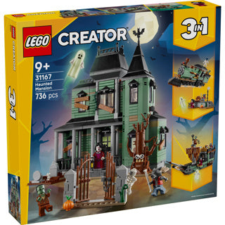 Lego creator 31167 haunted house