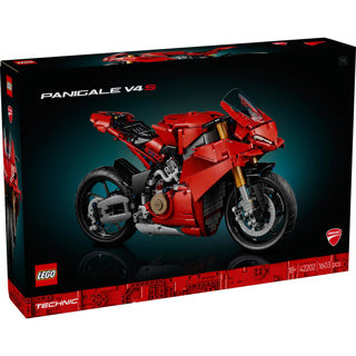 Lego technic 42202 ducati panigale v4 s engine