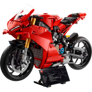 Lego technic 42202 ducati panigale v4 s engine
