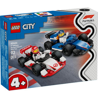 Lego city 60464 f1 williams kilpa- ja jänis f1 kilpa-autot