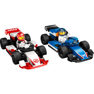 Lego city 60464 f1 williams courses et lièvre f1 voitures de course