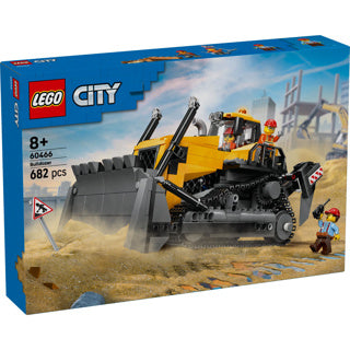 LEGO 60466 City Big Vehicles Yellow Bulldozer