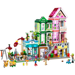 Lego friends 42670 apartamentos y tiendas de heartlake city