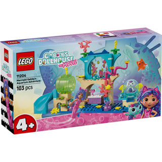 Lego Gabby's Dollhouse 11204 Mermaid Gabby's Aquarium Adventure