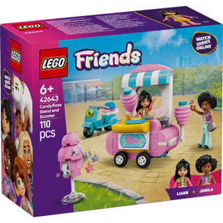 Lego friends 42643 cotton candy stall and scooter