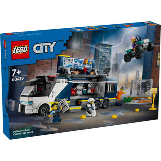 LEGO LEGO CITY 60418 Laboratorio di polizia in camion