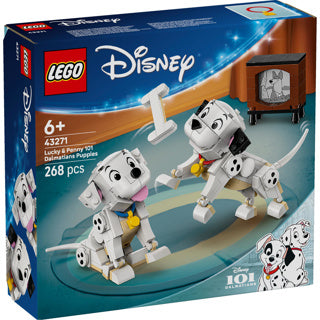 Disney LEGO 43271 Classic Lucky e Penny di 101 Dalmati