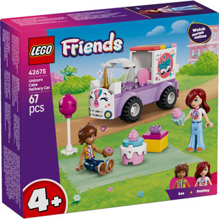 Lego friends 42675 eenhoorn taartenbezorgauto | 2 stuks