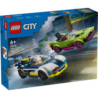 LEGO LEGO CITY 60415 Auto della polizia e auto a carico