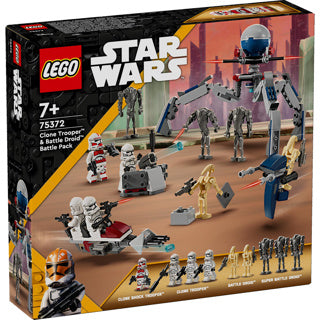 Lego Lego Star Wars 75372 Klon Trooper und Battle Droid Battle Pack