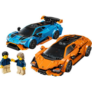 Lego Speed Champions 77238 Lamborghini Revuelto and Huracan Sto