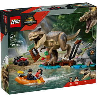 Lego jurassic world 76975 t. rex river escape