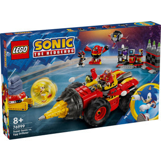Lego 76999 Sonic Super Sonic срещу сондаж за яйца