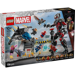 Lego Super Heroes 76314 Captain America Civil War Action Scene