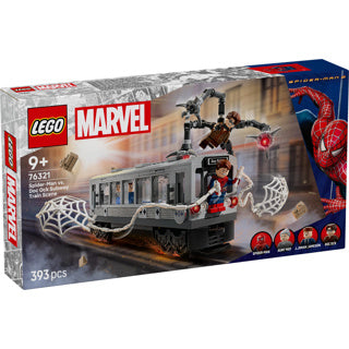 Lego super heroes marvel 76321 spider-man vs doc ock metro scene
