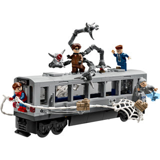 Lego super heroes marvel 76321 spider-man vs doc ock metro scene