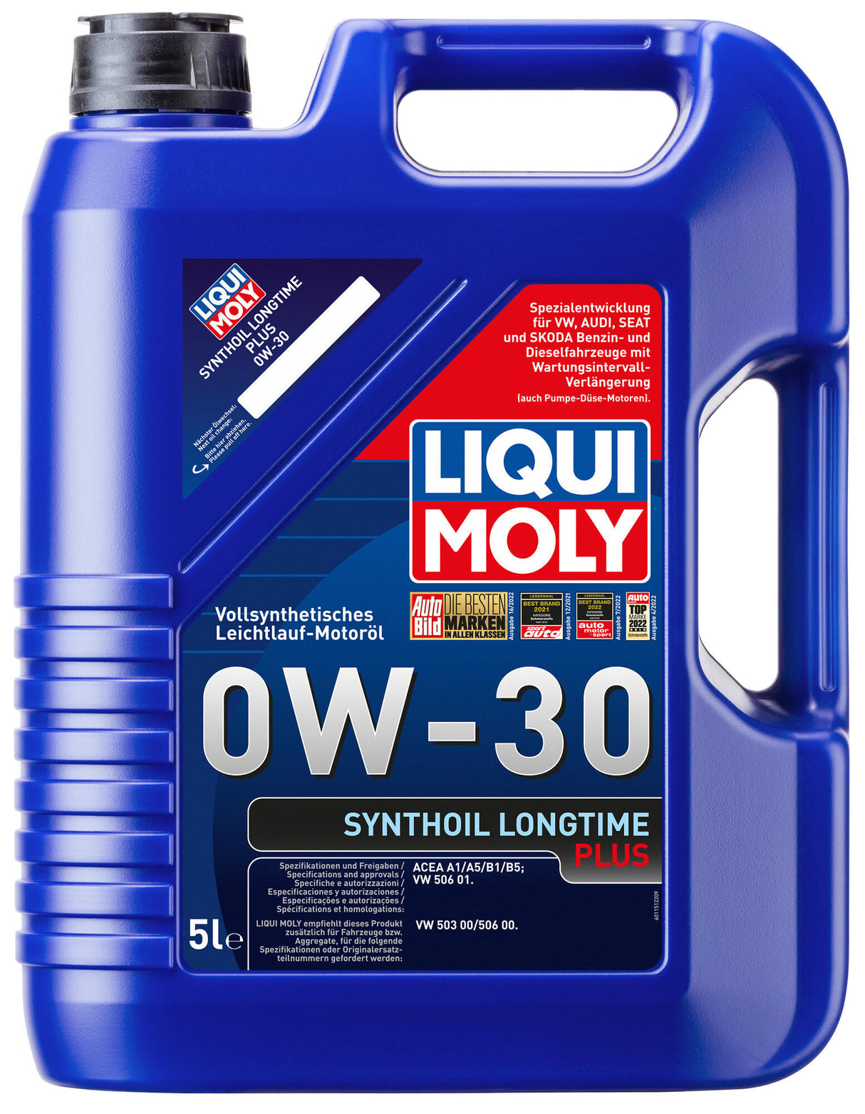Liqui moly motor oil longtime plus . synth.longtime plus 0w-30 lm 5 ltr.