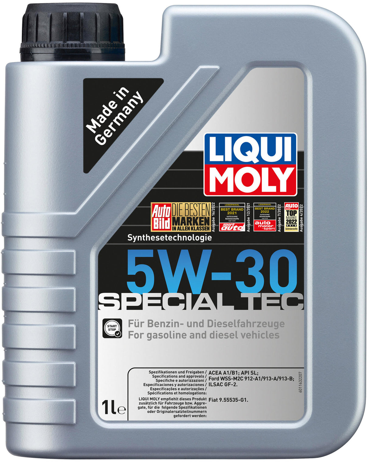 Liqui moly special tec motor oil special tec 5w-30 1l motor oil