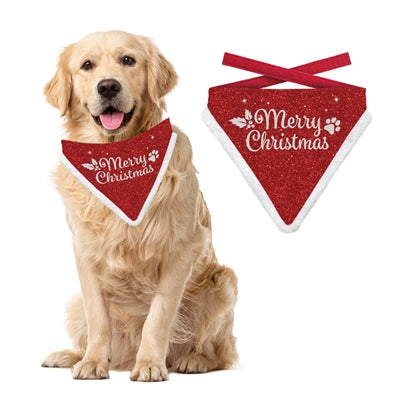 Molti regali di Natale bandana bandana buon Natale rossa