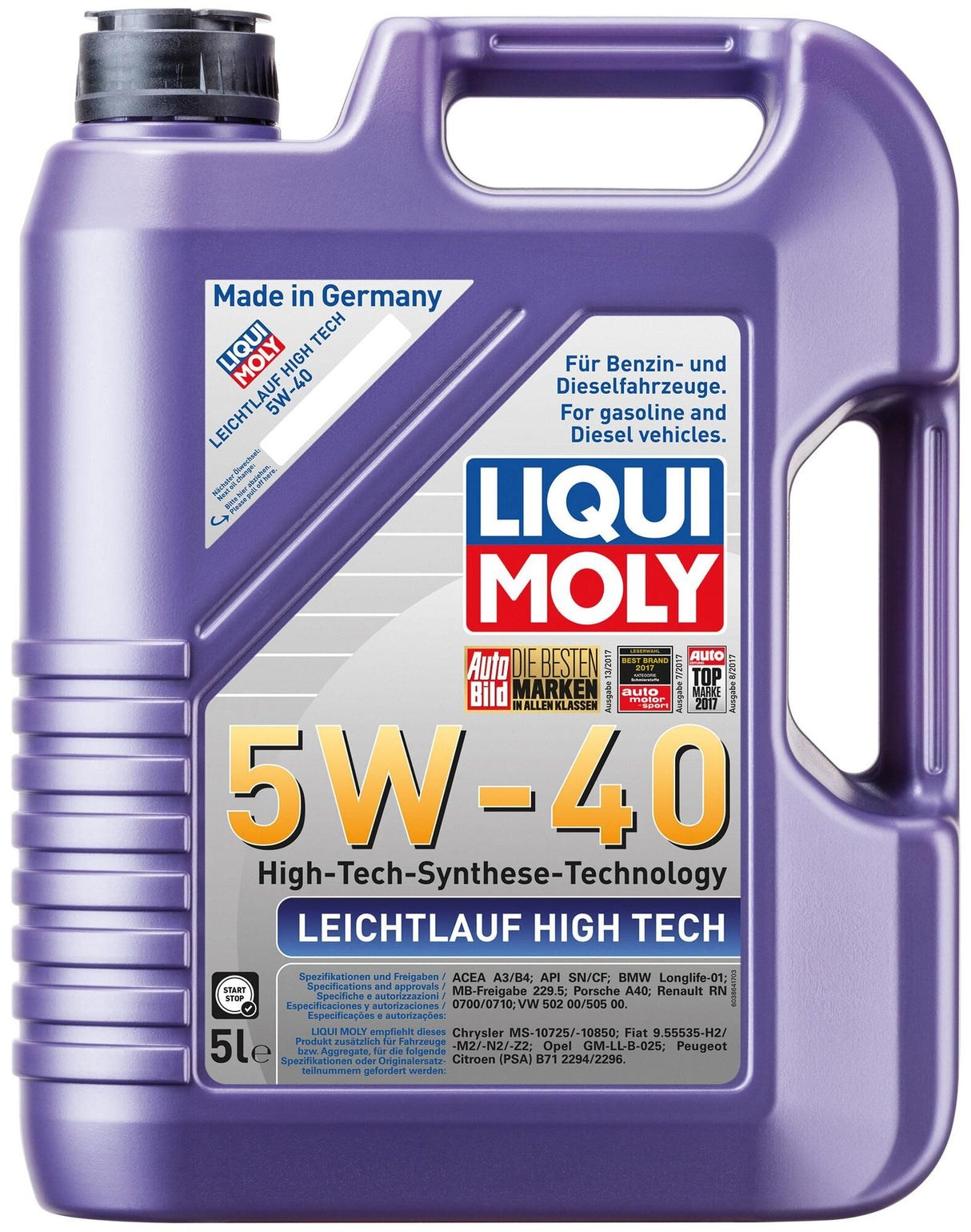 Liqui moly motorolie leichtlauf high tech
