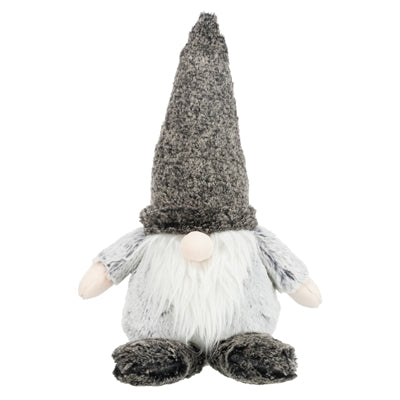Trixie Christmas gnome plush gray